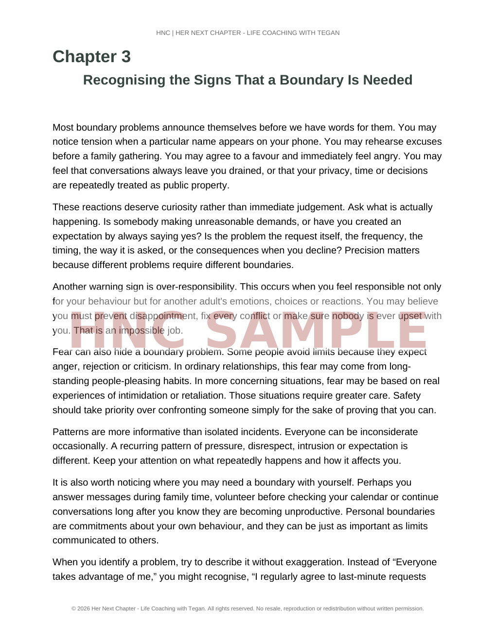 HNC Boundaries Bundle – Deep Dive Book + Practical Workbook
