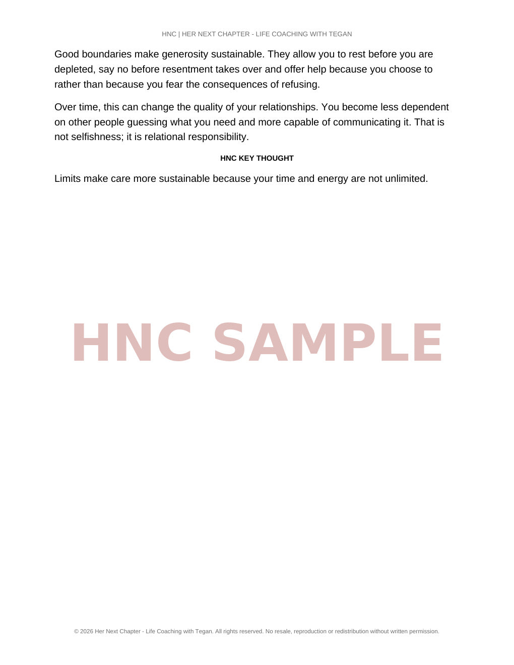 HNC Boundaries Bundle – Deep Dive Book + Practical Workbook